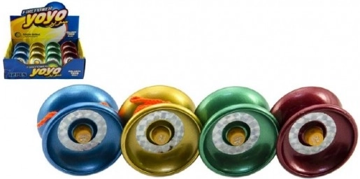 Kovové jojo 6 cm – mix barev