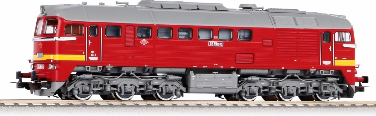 Dieselová lokomotiva T 679.1 „Sergej“ ČSD – detašovaný model