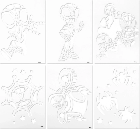 Šablony SPIDEY pro snadné efekty