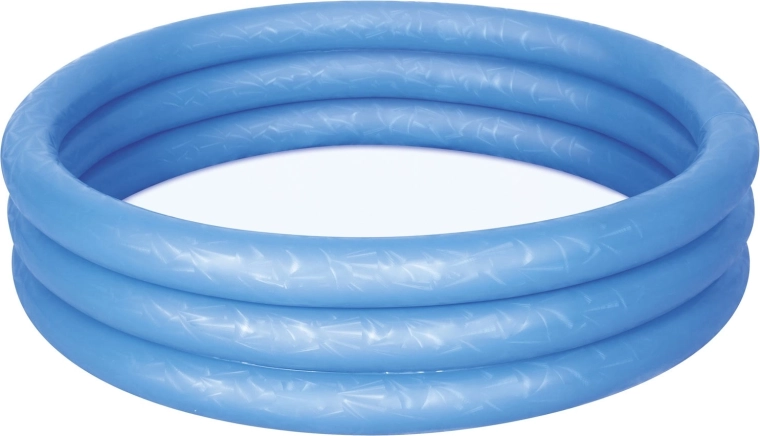 Nafukovací dětský bazének 122 × 25 cm BESTWAY Splash 'N Smile, modrý