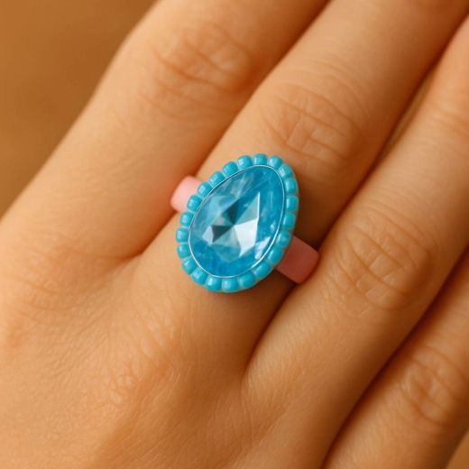 Třpytivé kamínky a výrazné barvy