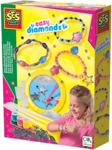SES Creative Výroba diamantových náramků kreativní sada