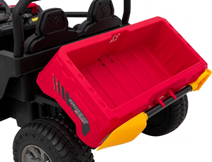 Elektricky vyklápěný kiper a prostorný kufr