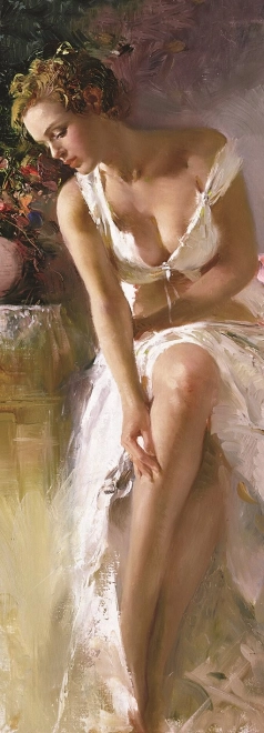 Vertikální puzzle Angelica 1000 dílků