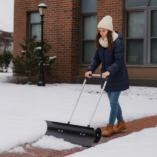 Snadné odhrnování bez námahy