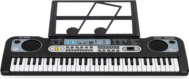 Bohatá výbava rytmů, tónů a efektů