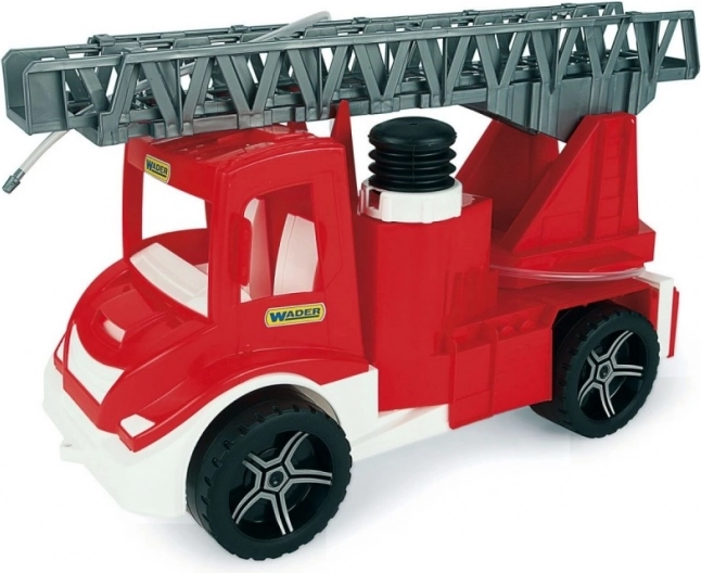 Hasičský vůz Wader Multi Truck 43 cm s vodní pumpou a výsuvným žebříkem