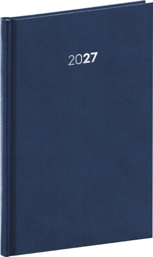 Notique týdenní diář Balakon 2027 tmavě modrý 15 × 21 cm