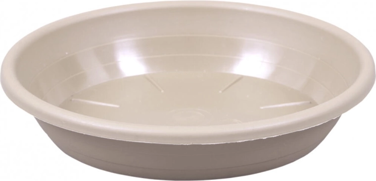 Miska pod květináč Sakura Modern 16 cm světle hnědá