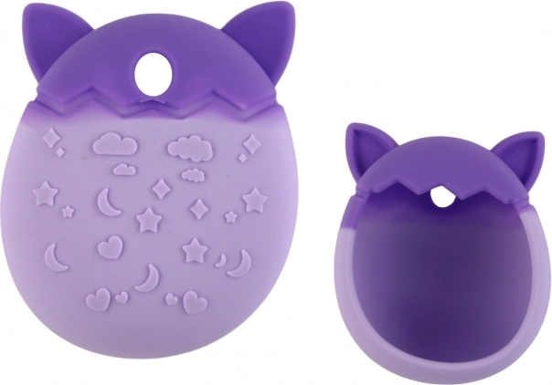 Fialový silikonový obal na Tamagotchi
