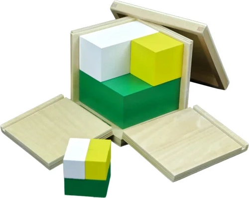 Moyo montessori krychle pro výpočet druhé mocniny - 1 kus
