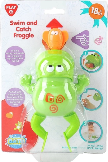 Playgo plovoucí a chytající žabka do vody