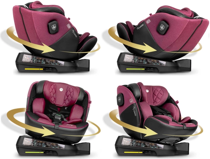 Otočná základna 360° pro snadné usazení