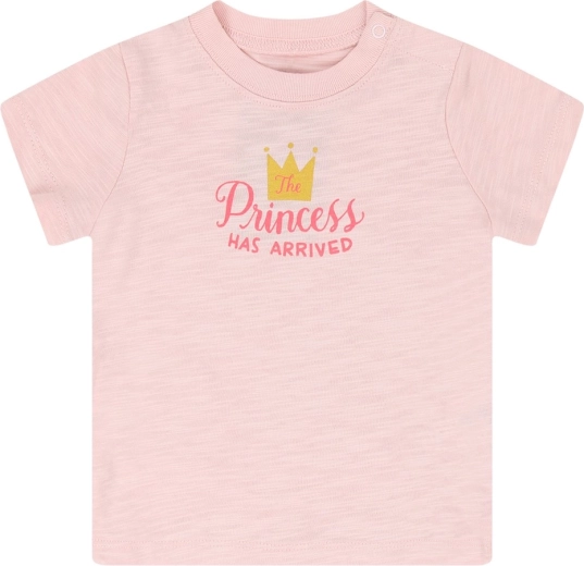 Dirkje dívčí růžové tričko s krátkým rukávem