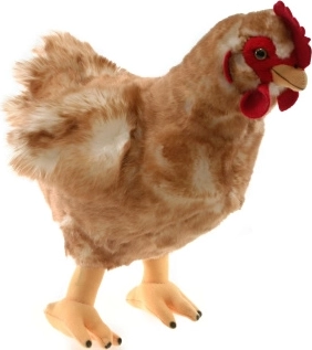 Plyšová slepice 39 cm