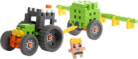 50 flexibilních dílků + figurka farmáře Andyho