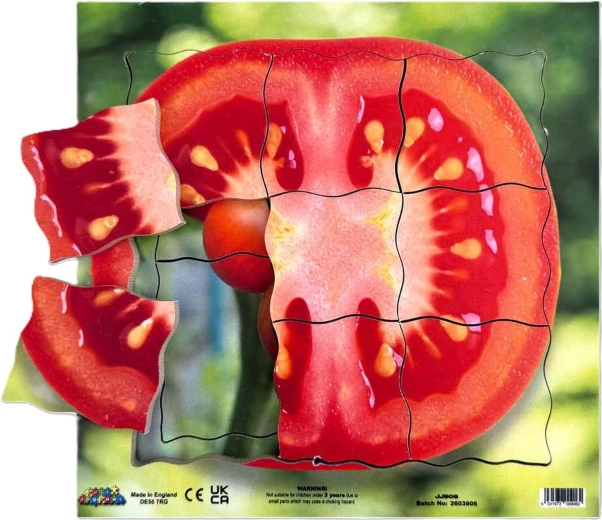 Just Jigsaws Rajče a jeho vegetativní růstové fáze – dřevěné vrstvené puzzle 19 dílů