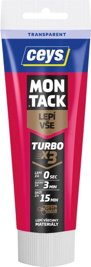Ceys Montack Turbo montážní lepidlo transparentní 125 ml