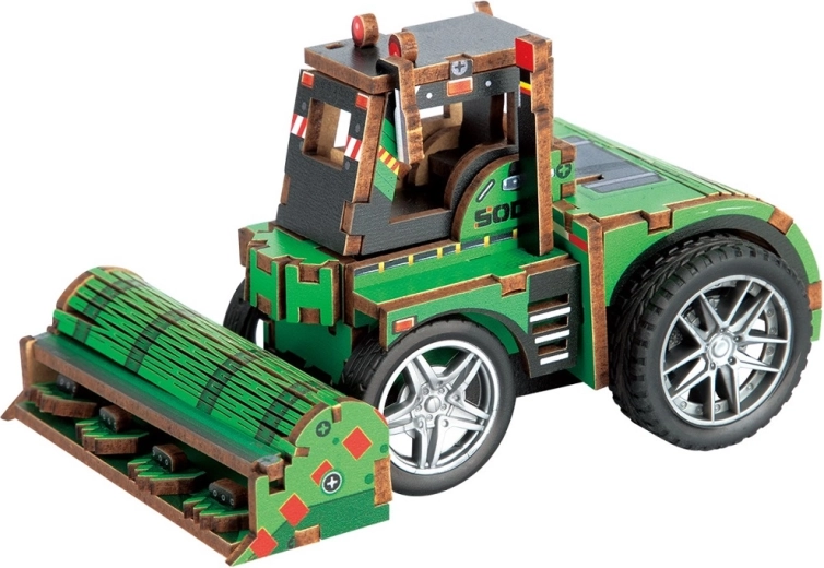 2Kids Toys 3D dřevěná skládačka kypřič - 1 kus