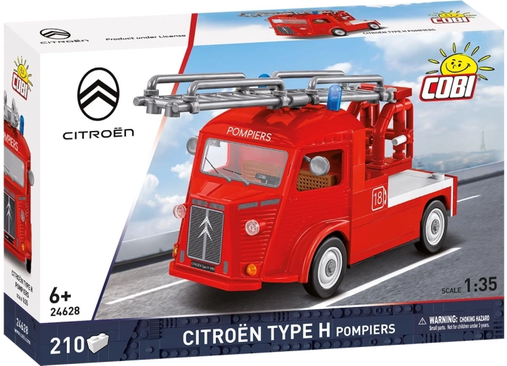 Cobi Citroën Type H hasiči Pompiers 1:35 - 1 kus