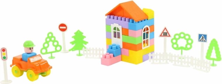 Kreativní stavění s dopravními scénami