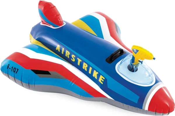 Nafukovací tryskové letadlo s vodním dělem pro děti INTEX