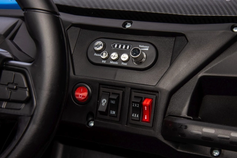 Skutečný terénní výkon: 4×200 W a přepínání 2x4/4x4