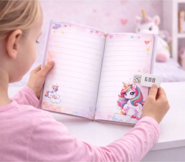 Barevné stránky a melodie po odemknutí