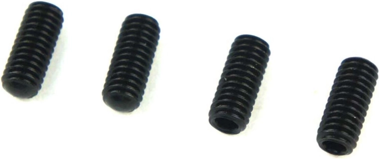 Jamara stavěcí šroub M4 × 10 mm s kulatou hlavou, 4 ks