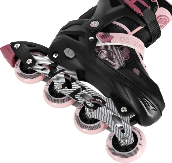 Plynulá jízda: ABEC-7 + PU kolečka 70 mm