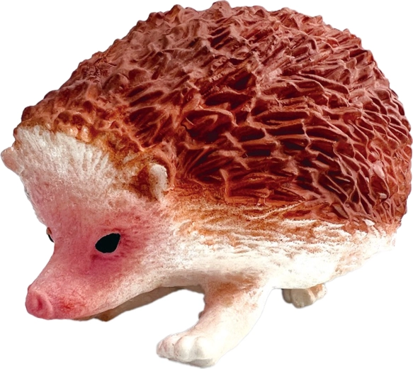 Mačkací gumový ježek 10 cm