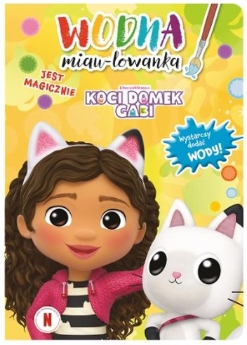 Kouzelná vodní omalovánka Gabinčin kouzelný domek