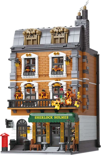 Věrná architektura Baker Street 221B