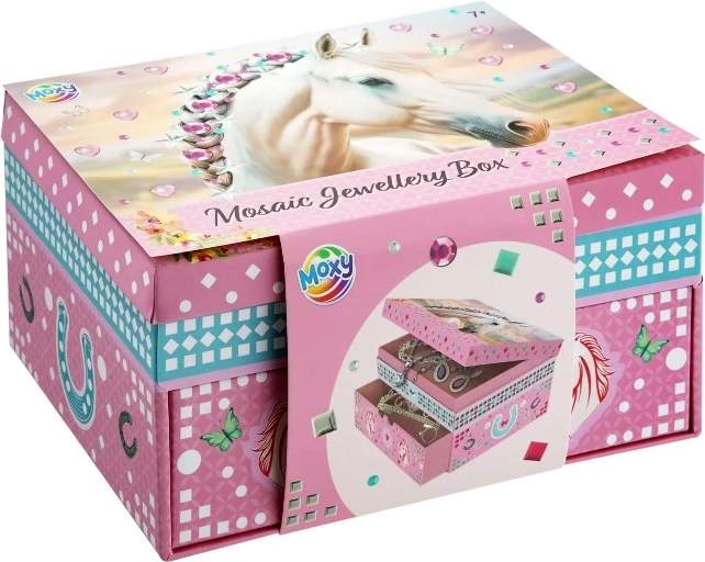 Šperkovnice mozaika – koně