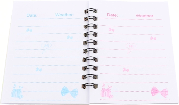 Barevné linkované listy