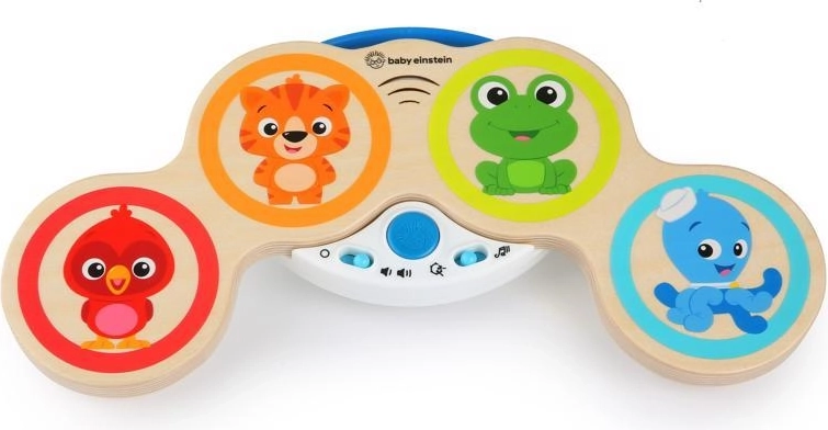 Baby Einstein dřevěné hudební bubny Magic Touch od Hape