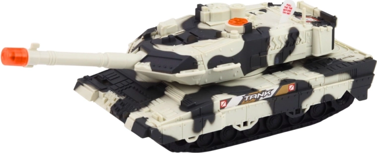 Tank se světly, zvuky a otočnou věží