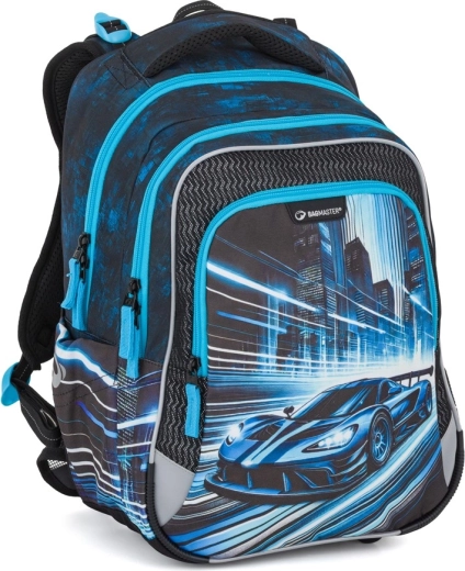 Bagmaster školní batoh LUMI 26 C Auto