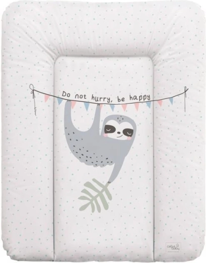 Ceba Baby měkká přebalovací podložka na komodu Candy Andy Lazy 50 × 70 cm