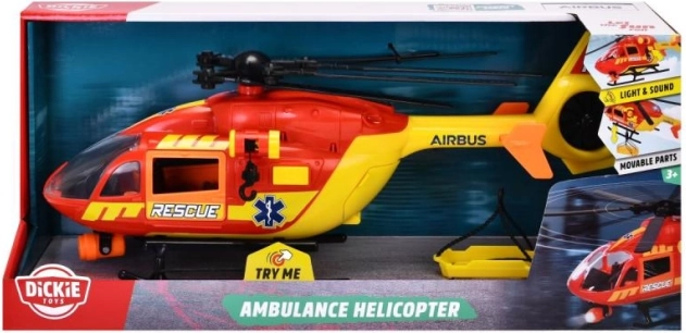 Záchranářská helikoptéra s efekty 36 cm