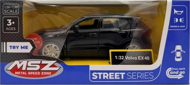 MSZ model Volvo EX40 se světelnými a zvukovými efekty, černý