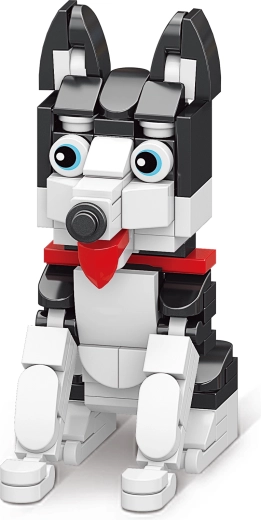Mini stavebnice pejsek – kreativní psí figurky pro děti od 6 let