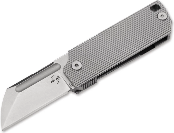 Böker Plus BabyX zavírací kapesní nůž 4 cm, nerezová ocel, klip