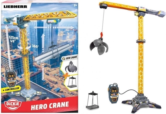 Dálkově ovládaný jeřáb Liebherr 125 cm
