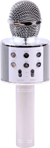 Bluetooth připojení a ovládání hudby na těle mikrofonu