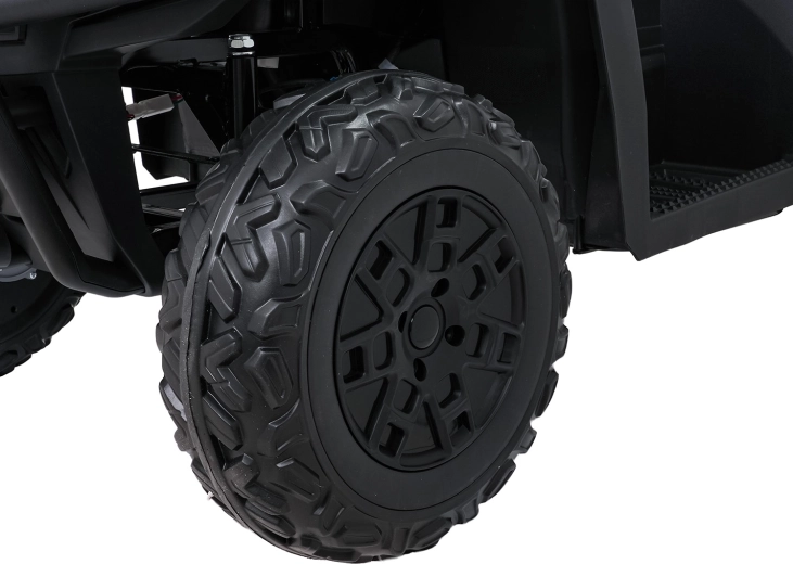 Komfort a stabilita díky EVA kolům a odpružení