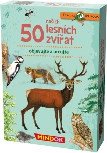 MINDOK Expedice příroda: 50 Lesních Zvířat