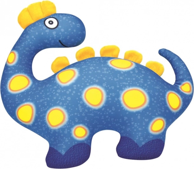 Plyšový dinosaurus modrý 33 cm