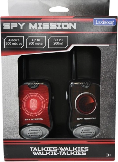 Dětské vysílačky Lexibook SPY MISSION s dosahem 200 m