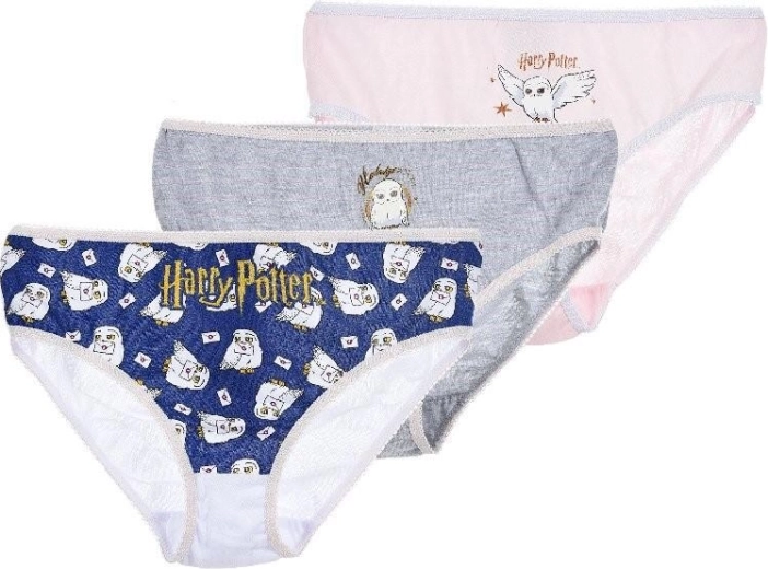 Sada 3 ks bavlněných kalhotek Harry Potter – Velikost: 110